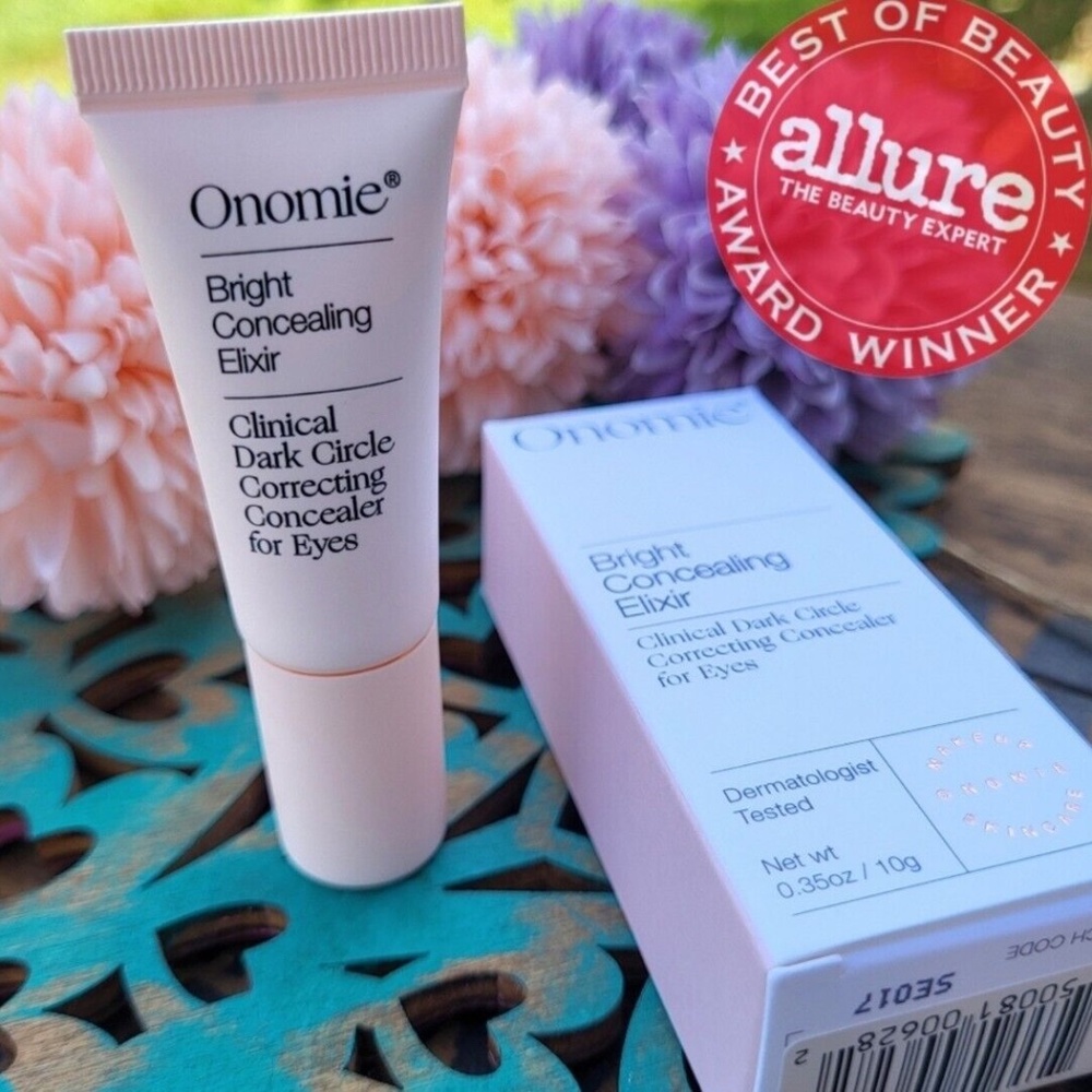 Onomie Bright Concealing Elixir - Emilie/Tan Warm 0.35oz Dark Circle Correcting